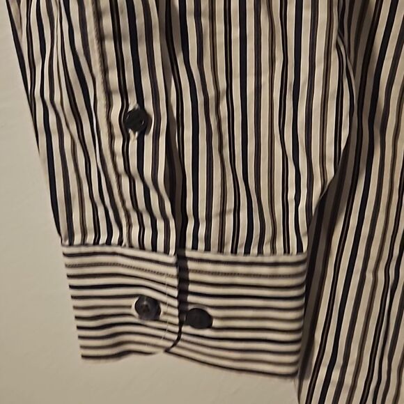 Robert Talboot men stripe shirt XXL - Picture 6 of 9